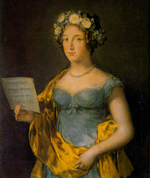 Laura Permon, esposa de Junot, futura duquesa de Abrantes